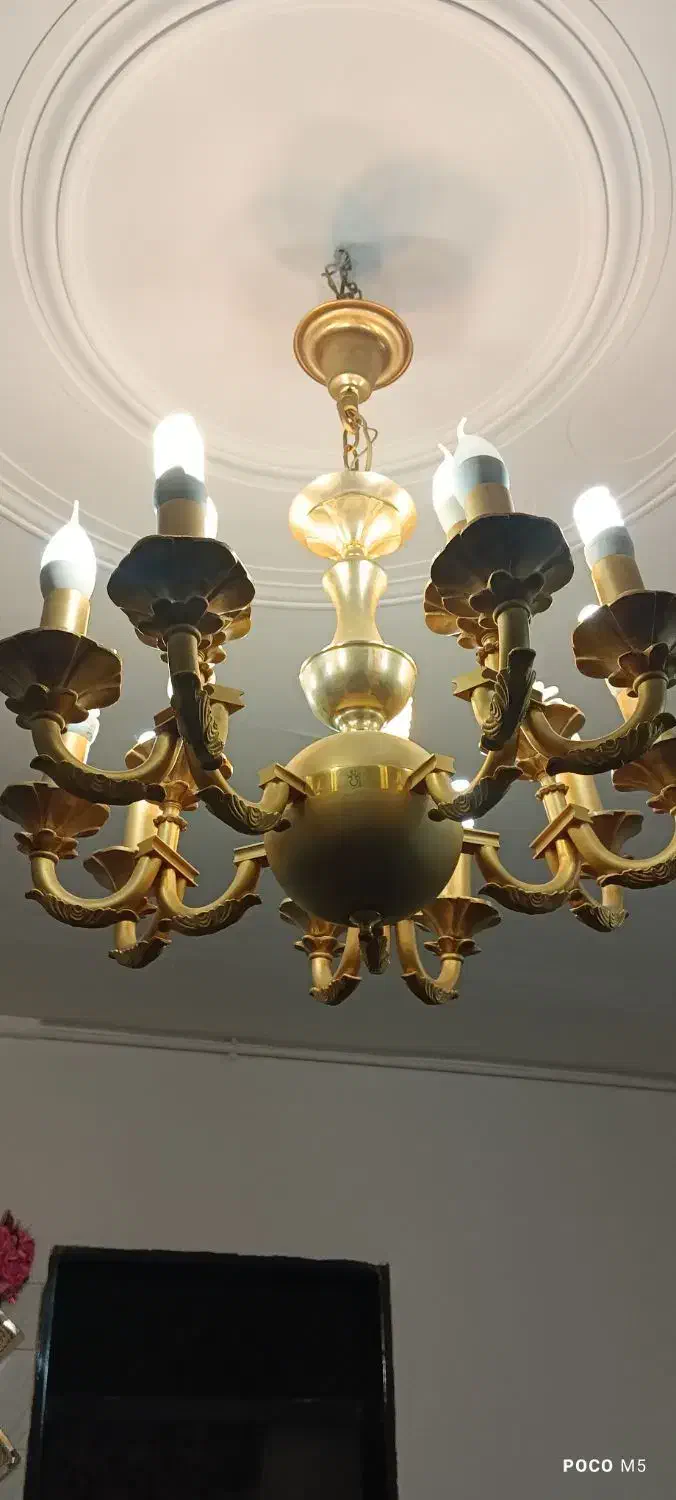 لوستر|لوستر و چراغ آویز|محمدیه-قزوین, |دیوار