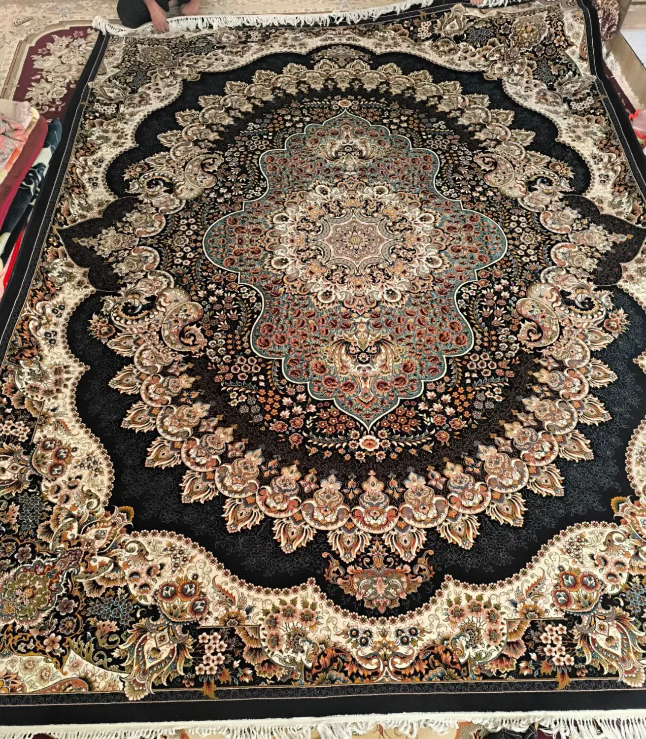 فرش|فرش|قزوین, |دیوار