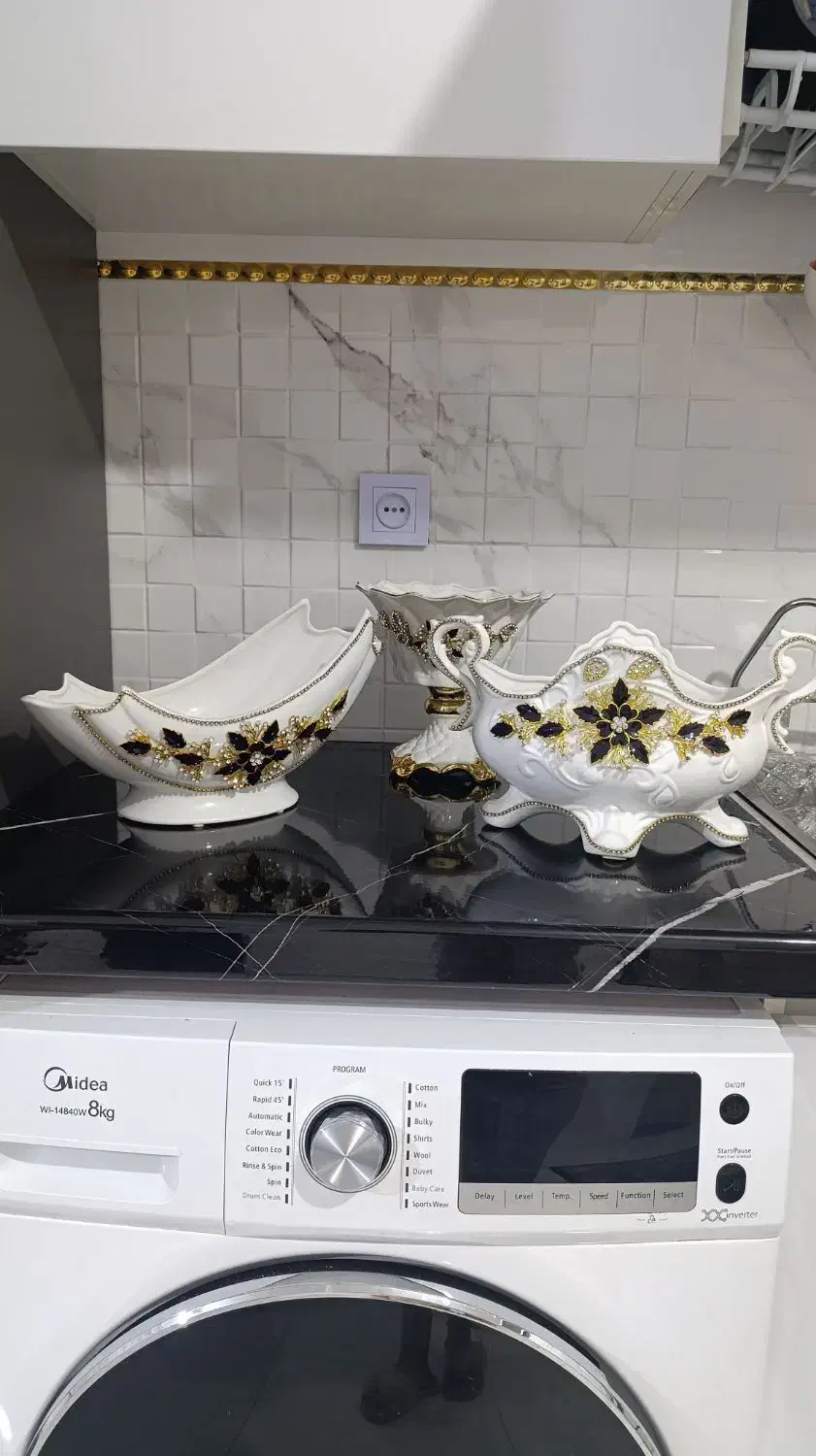 دکوری سه عدد باهم نو نو|ظروف سرو و پذیرایی|رباط‌کریم, نصیرشهر|دیوار