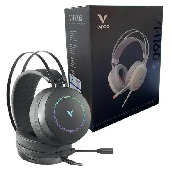 هدفون گیمینگ رپو VH160S با RGB|قطعات و لوازم جانبی رایانه|بیرجند, |دیوار