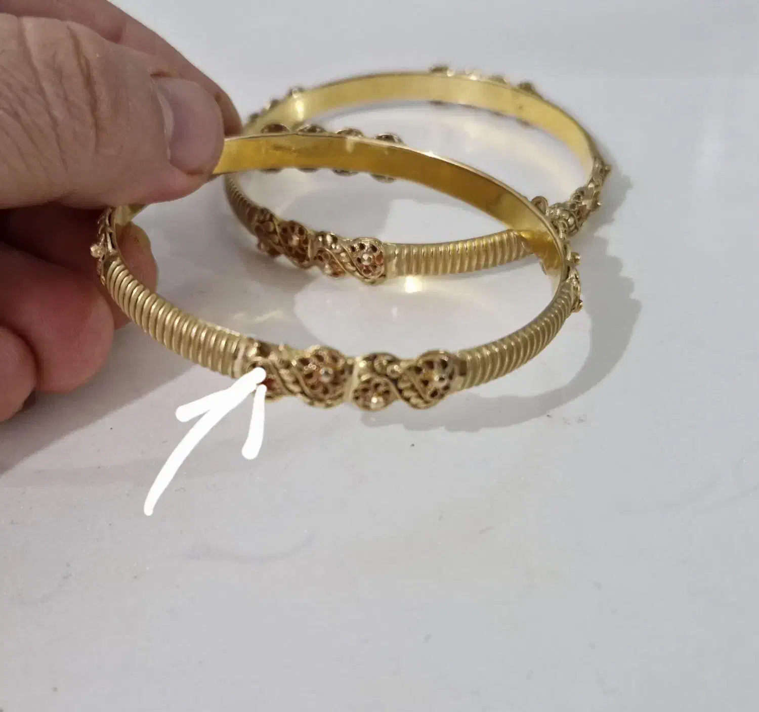 یک جفت النگو سایز ۲|جواهرات|جم, |دیوار