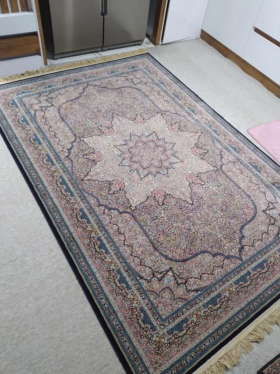 قالی 1200 شانه در حد نو|فرش|مریوان, |دیوار