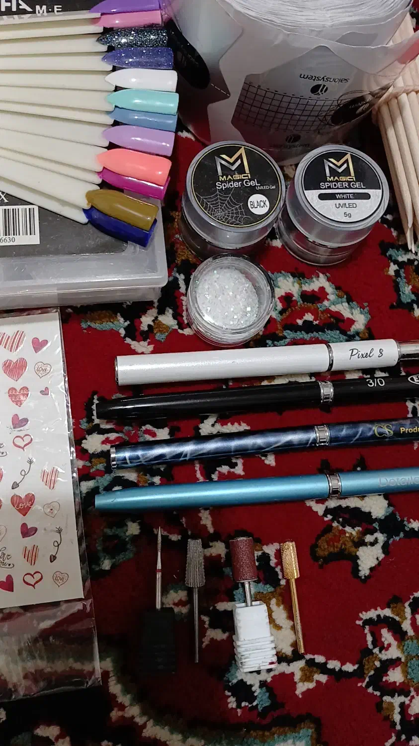 وسایل کار ناخن|آرایشی، بهداشتی، درمانی|قرچک, زیبا شهر|دیوار