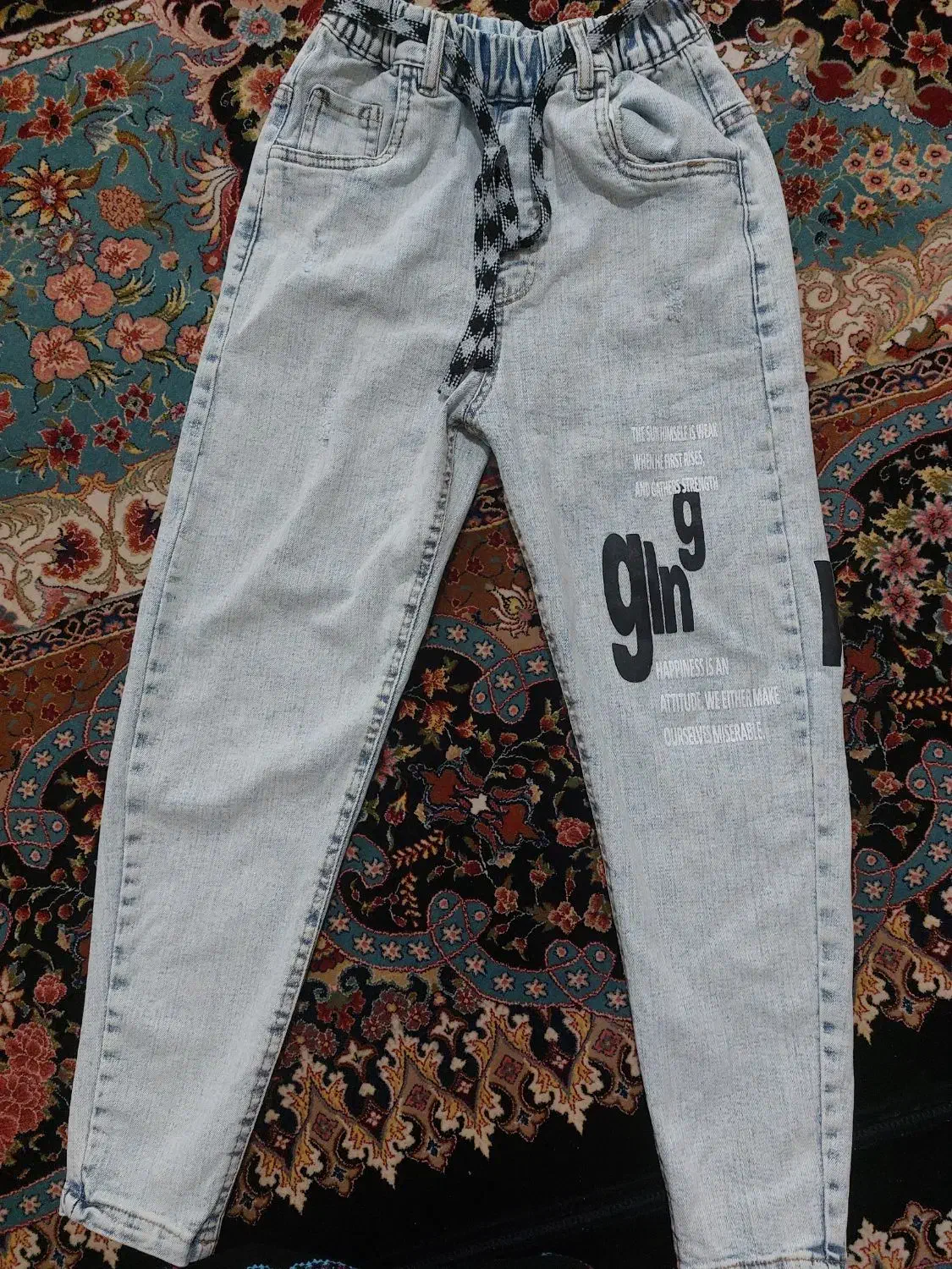 شلوار لی پسرانه سایز ۹۰|کفش و لباس بچه|دهدشت, |دیوار