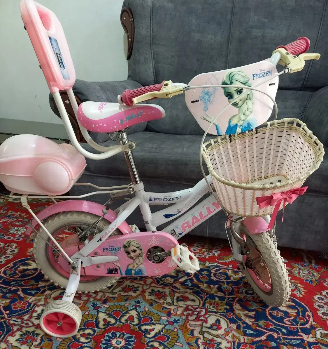 دوچرخه ۱۲ صورتی رالی  نو|دوچرخه، اسکیت، اسکوتر|اردبیل, |دیوار