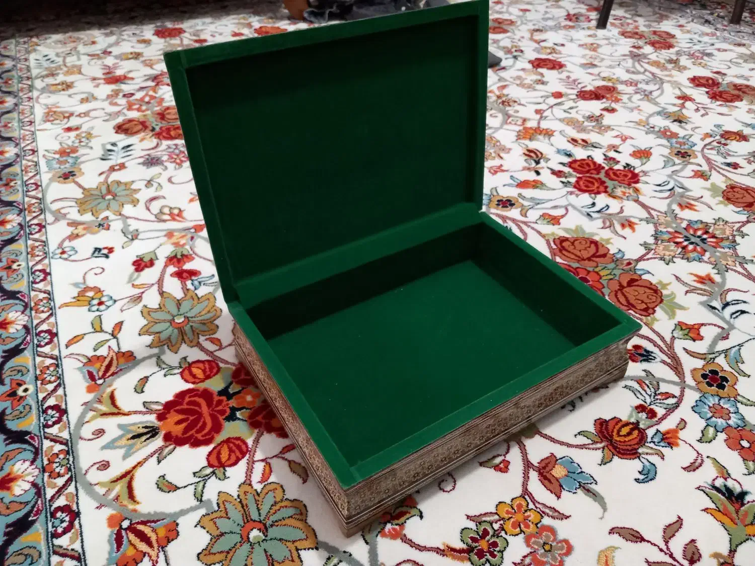 جعبه خاتم کاری|صنایع دستی و سایر لوازم تزئینی|کرمانشاه, |دیوار