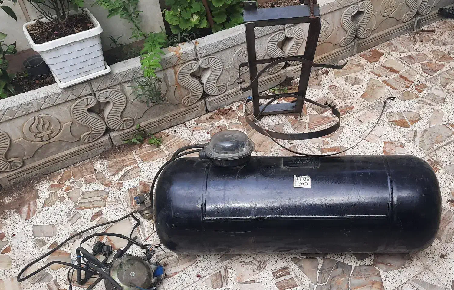 کپسول و لوازم کامل lpg در حد نو|قطعات یدکی و لوازم جانبی|اصفهان, رزمندگان|دیوار