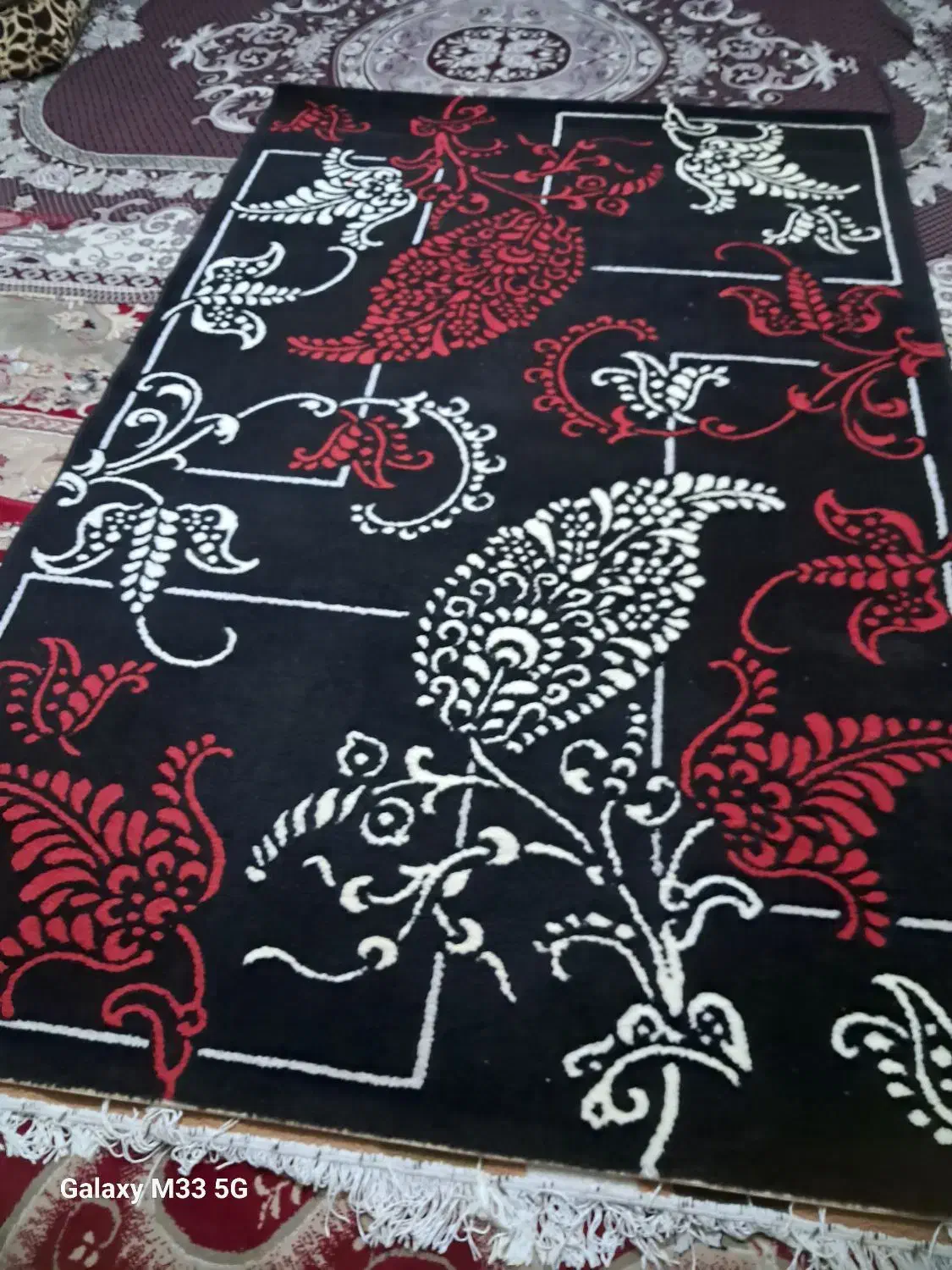 دو عدد قالیچه ماشینی|فرش|مشهد, کوشک مهدی|دیوار