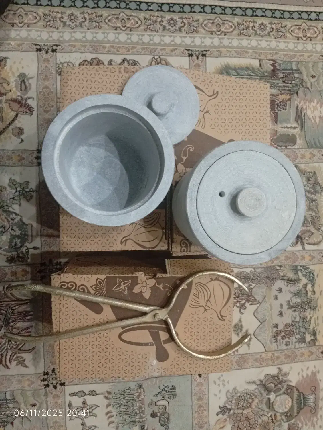 دیزی سنگی نو و بدون استفاده|ظروف پخت‌وپز|قم, شاه احمد قاسم|دیوار