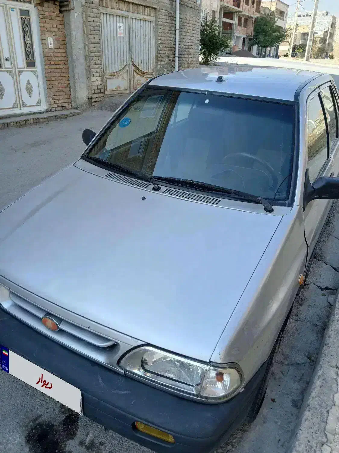 پراید نقرهای مدل 87جلو عقب پلمپ|خودرو سواری و وانت|ارومیه, |دیوار