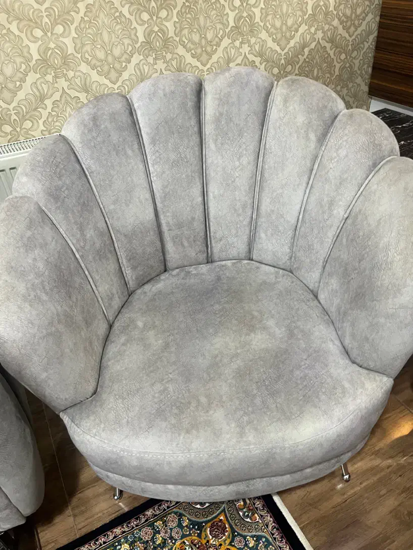 مبلمان طوسی شیک در حد نو بدون پارگی و لکه|مبلمان خانگی و میز عسلی|کرمانشاه, |دیوار