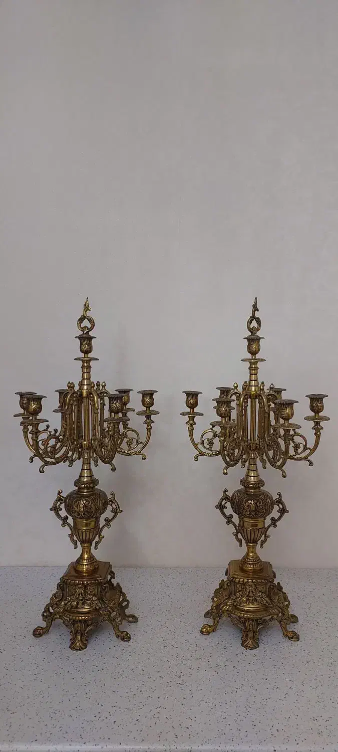 آینه شمعدان|آینه|تهران, زیبادشت|دیوار