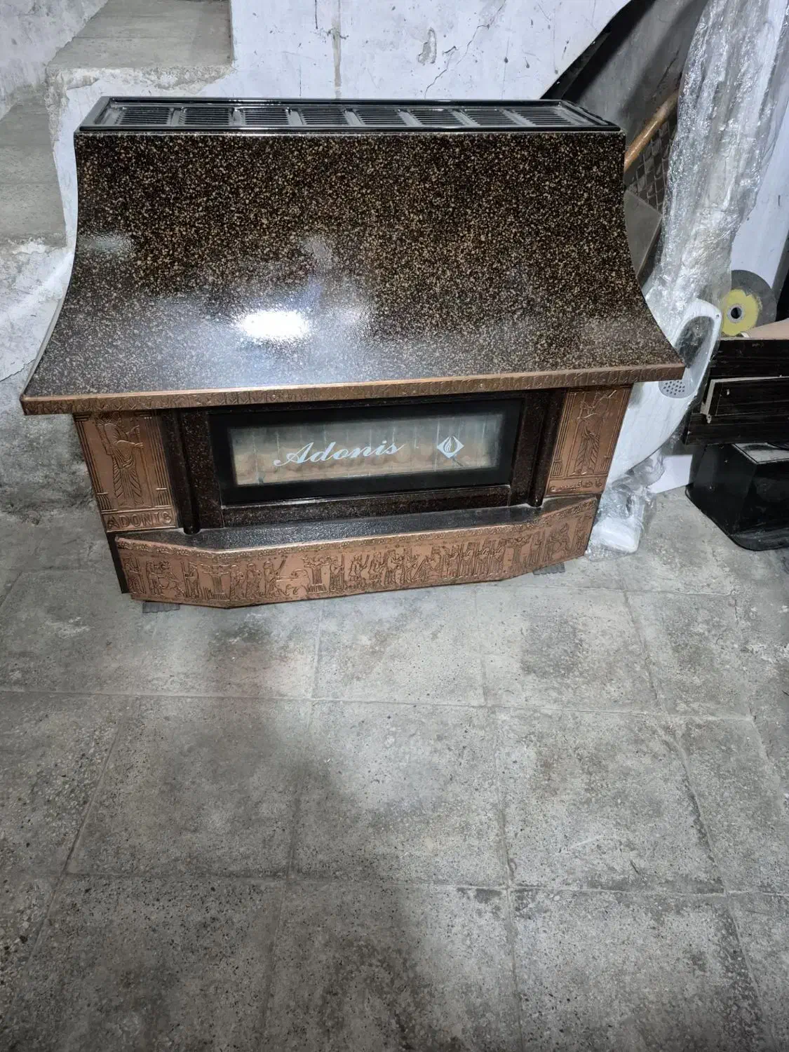 بخاری آ دنیس|بخاری، هیتر، شومینه|قائن, |دیوار