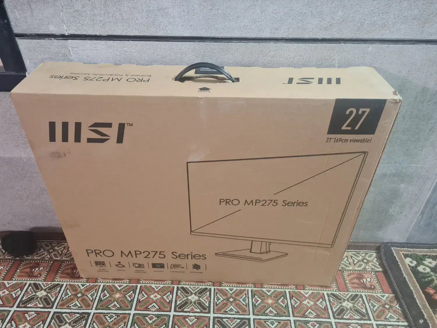 مانیتور msi مدل mp275pro آک، ۲۷ اینچ|قطعات و لوازم جانبی رایانه|برخوار, |دیوار