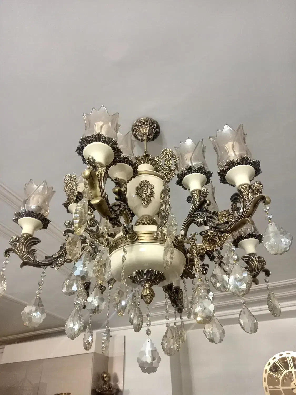 لوستر|لوستر و چراغ آویز|شاهرود, |دیوار