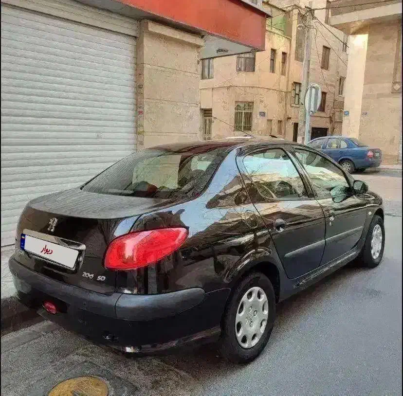 ۲۰۶ اس دی v8|خودرو سواری و وانت|سنندج, |دیوار