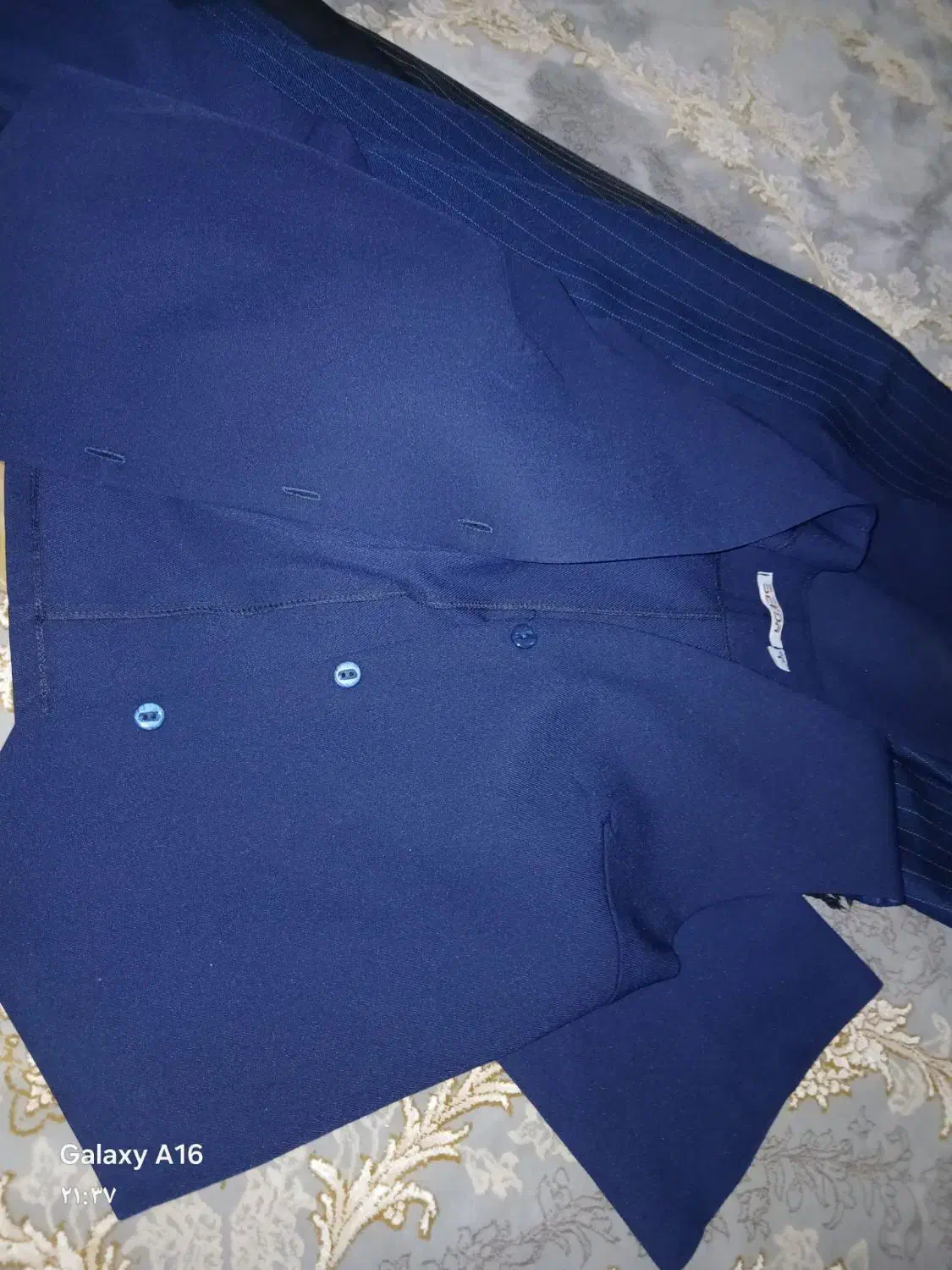 کت شلوار همراه جلیقه سورمه ای ۴۰تا۴۴|لباس|پاکدشت, پاکدشت (مامازند)|دیوار