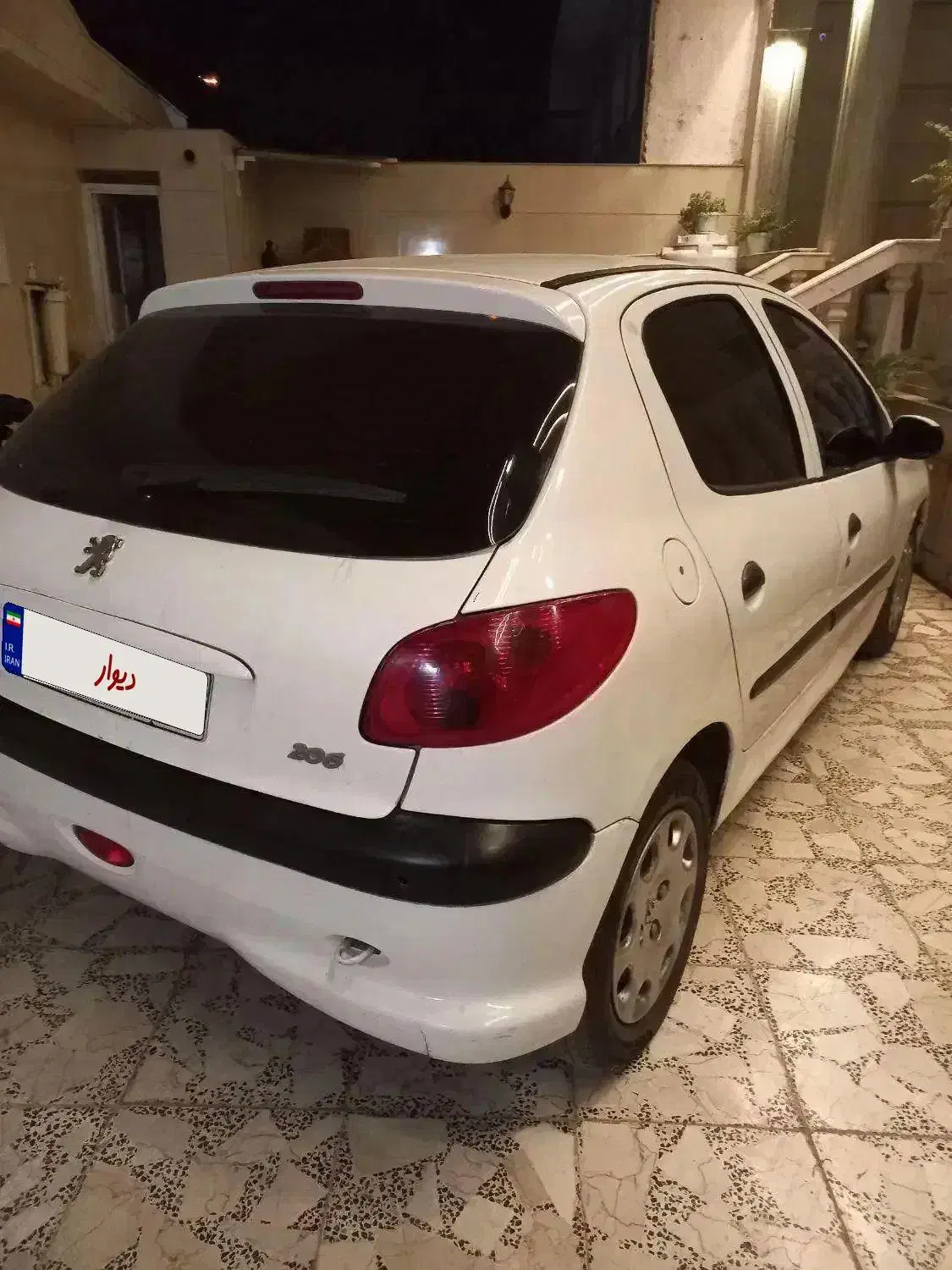 پژو۲۰۶ تیپ۲ مدل۸۸|خودرو سواری و وانت|کلاله, |دیوار