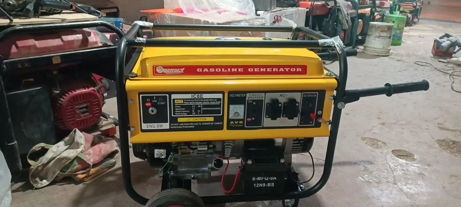 موتور برق ۸  کیلووات  استارتی|ماشین‌آلات صنعتی|اقبالیه, |دیوار