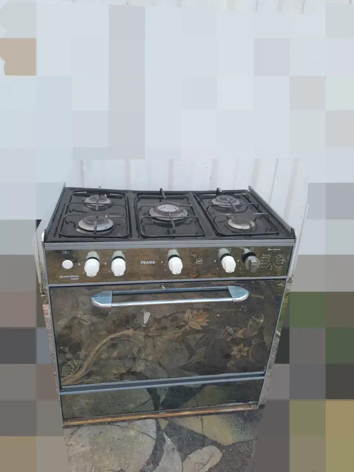 اجاق گاز پنج شعله طرح فر دوعدد درحدنو کاملا سالم|اجاق گاز و لوازم برقی پختوپز|رشت, دیانتی|دیوار