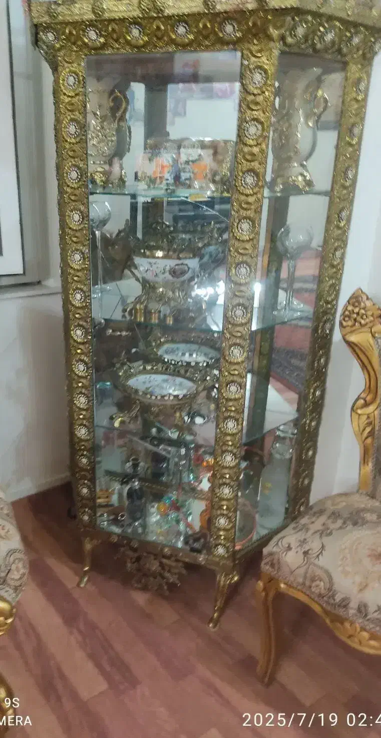 بوفه و ساعت برنج|مبلمان خانگی و میز عسلی|اردبیل, |دیوار