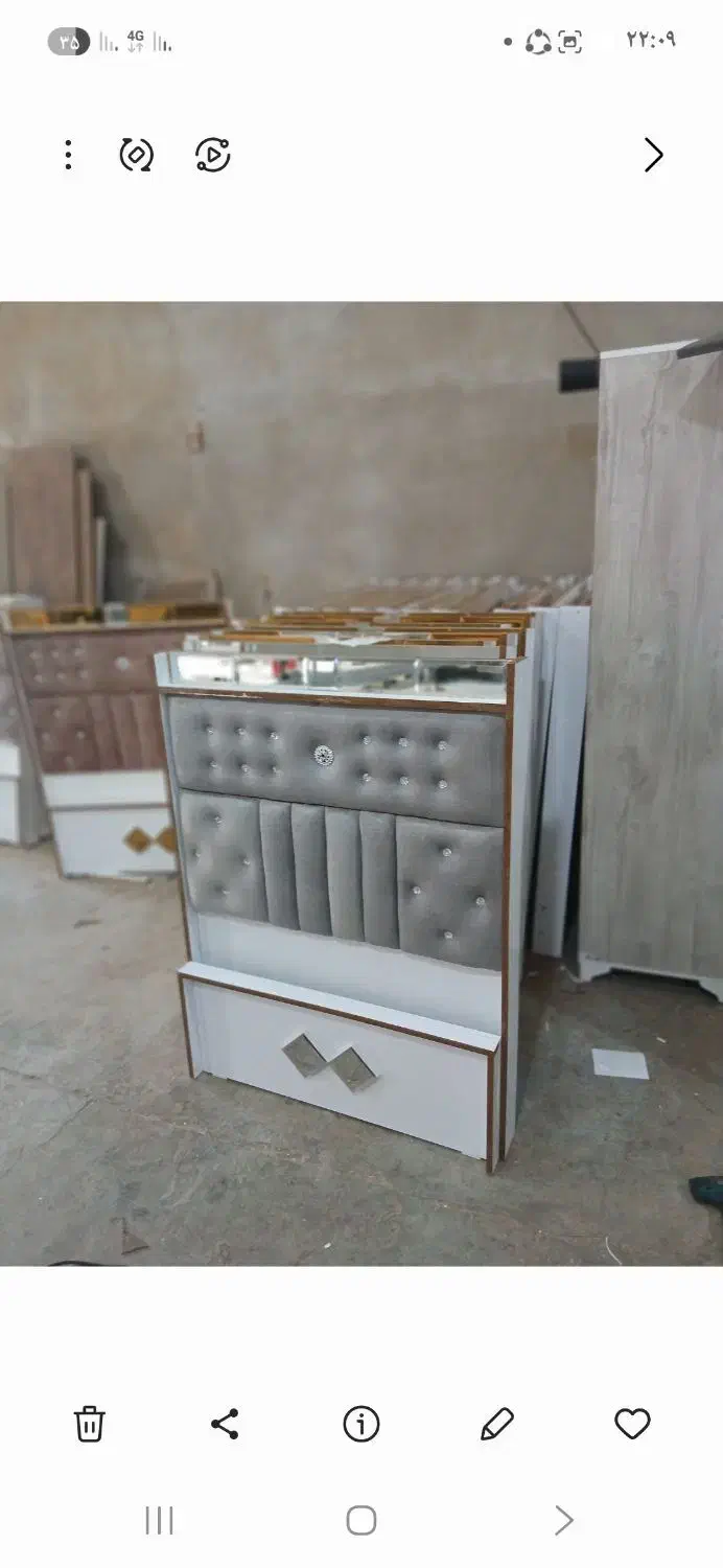 تخت خواب تک نفره|تخت و سرویس خواب|بند زرک, |دیوار