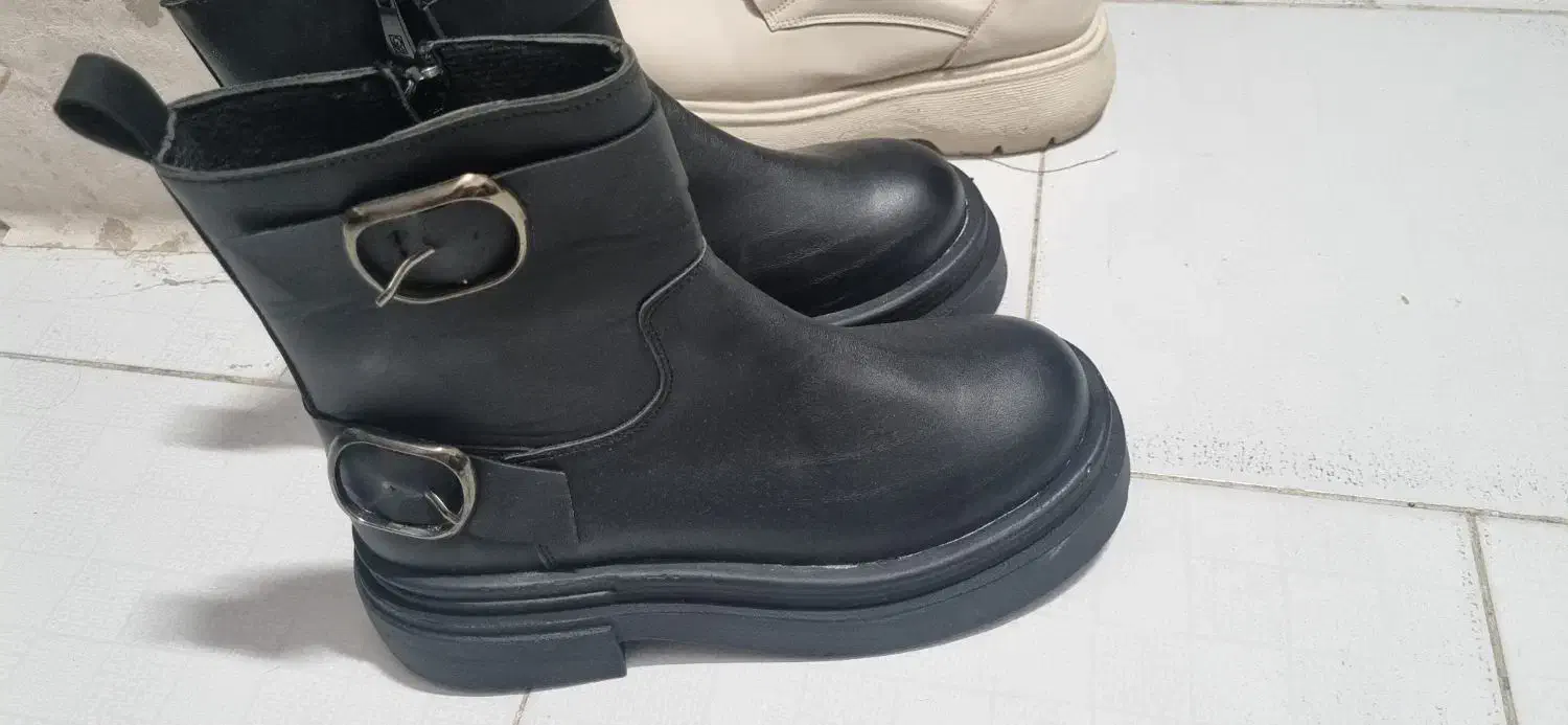 نیم بوت نو سایز ۴۰|کیف، کفش، کمربند|مشهد, تربیت (صدف)|دیوار