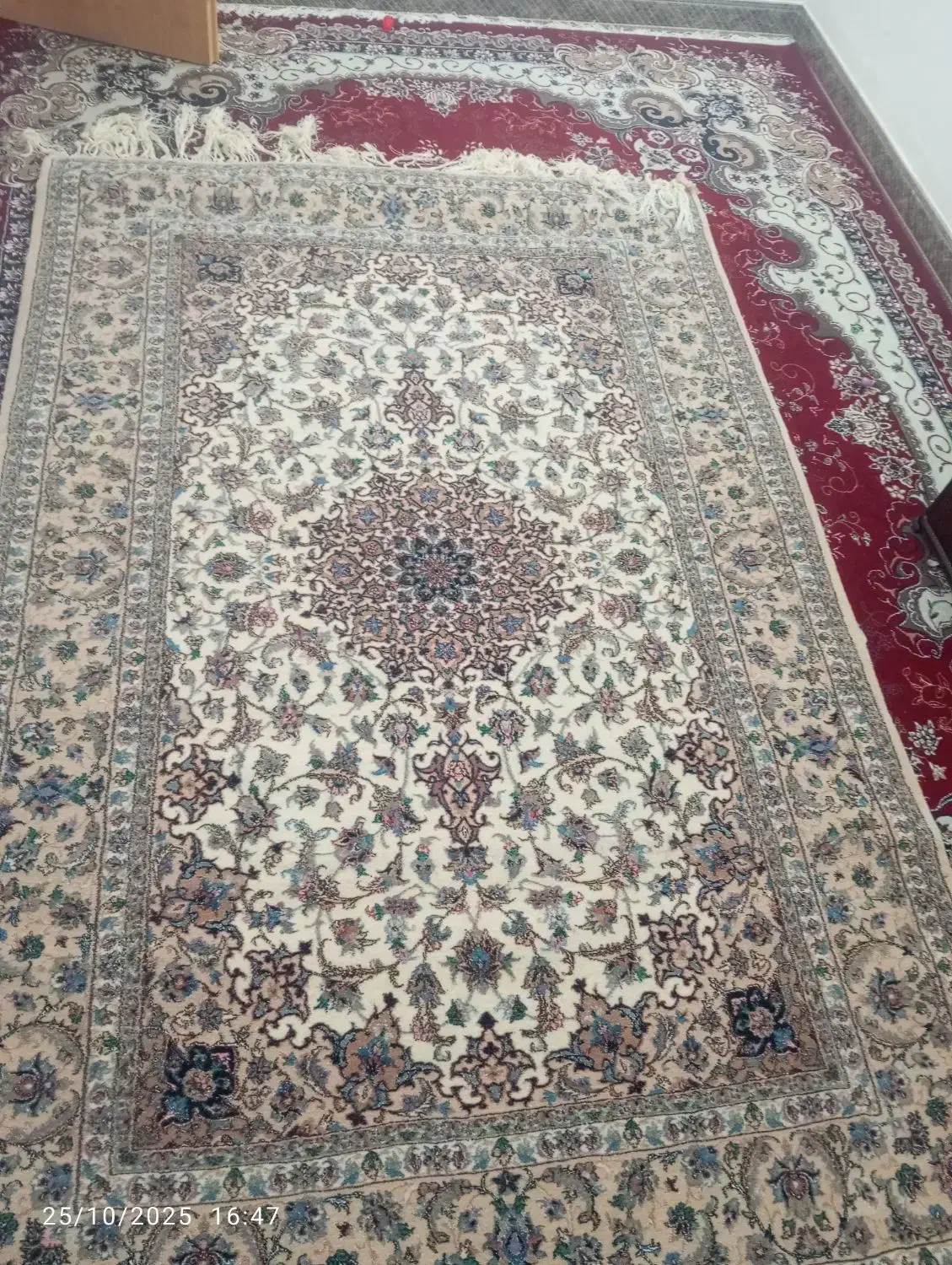 قالی دستباف|فرش|اصفهان, گورت|دیوار