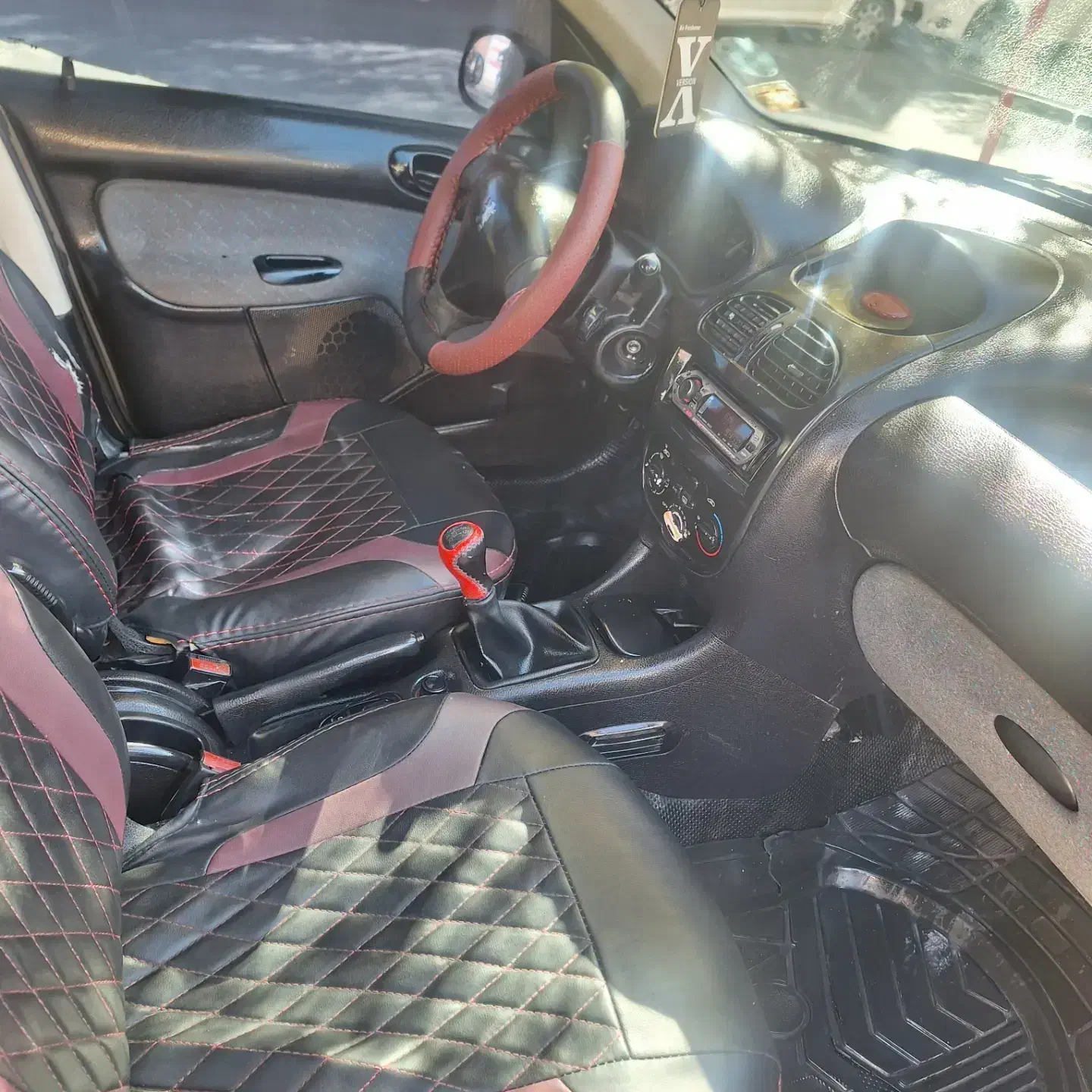 ۲۰۶تیپ۲مدل۸۶ خانگی تک برگ فرانسوی|خودرو سواری و وانت|آباده, |دیوار