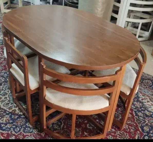 میز ناهار خوری کم جا//|میز و صندلی غذاخوری|ماهان, |دیوار