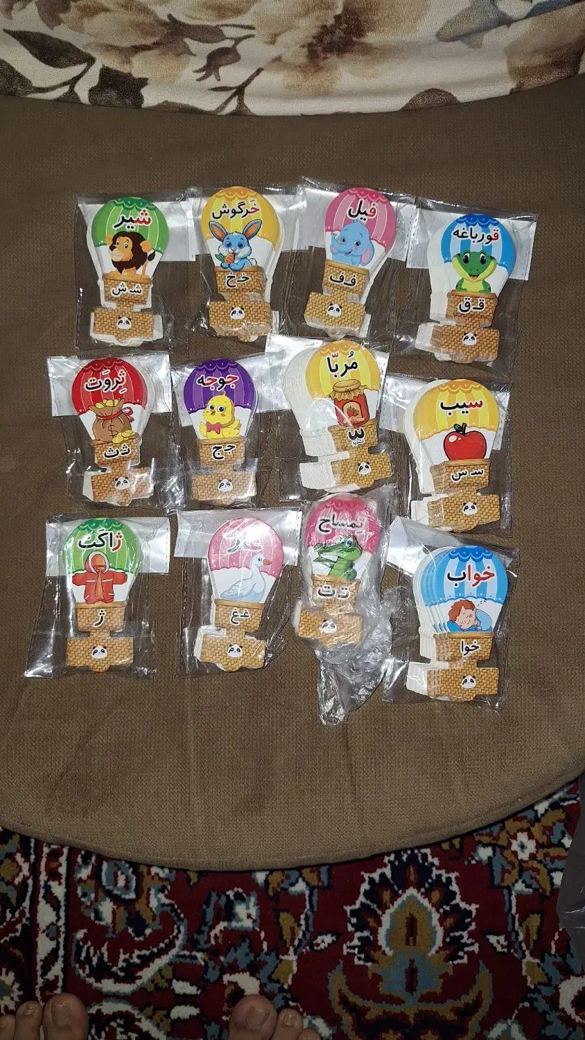 برچسب مقوایی الفبا با مداد گیفت|لوازم التحریر|تهران, افسریه شمالی|دیوار