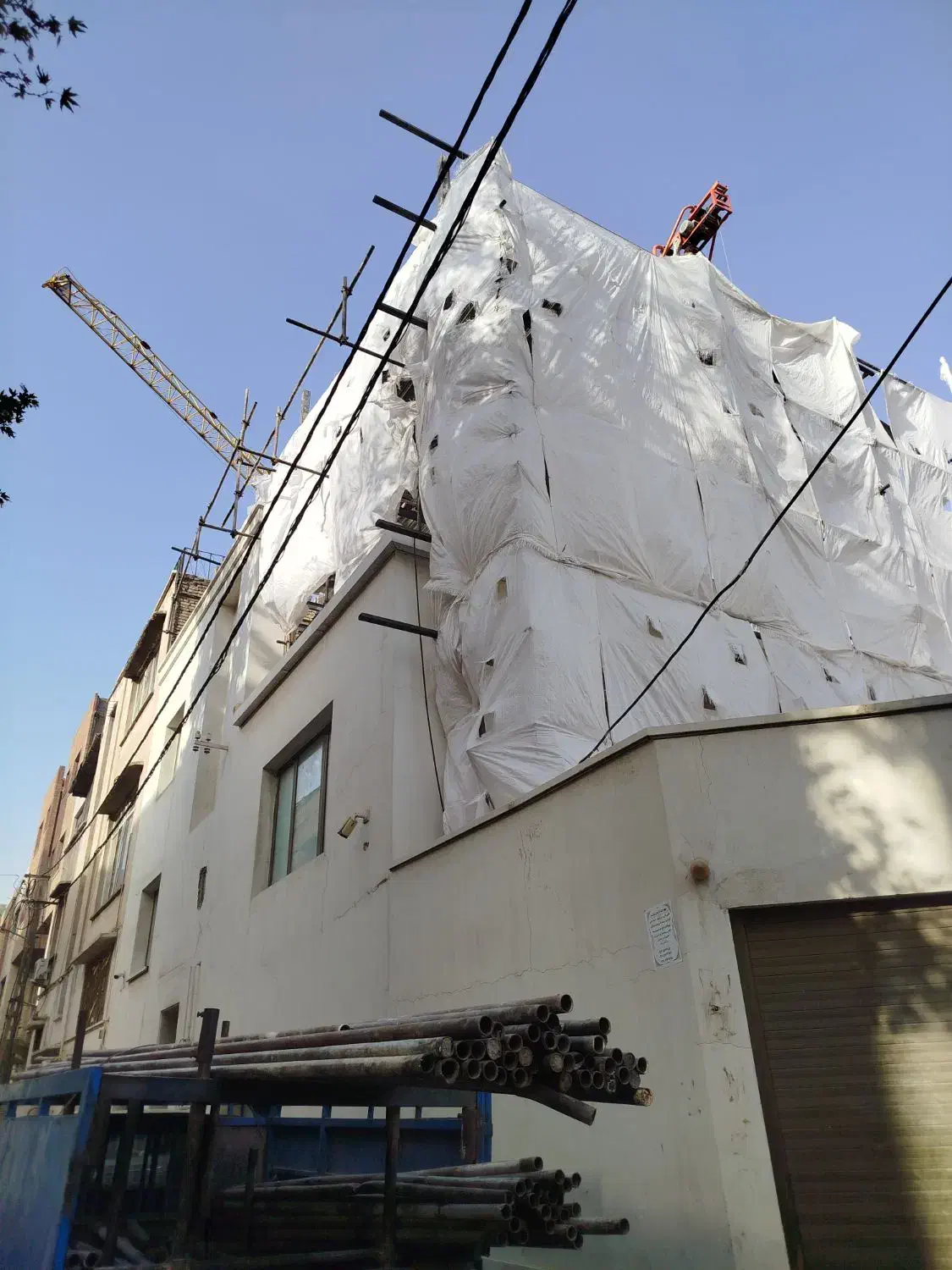 داربست فلزی خلیج فارس|خدمات پیشه و مهارت|کرج, انبار مپنا|دیوار