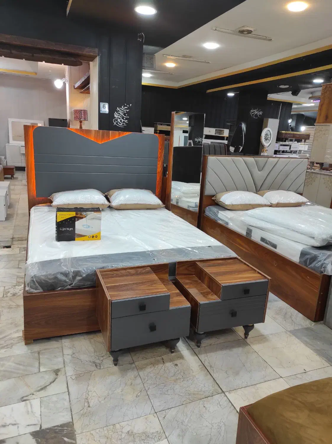 سرویس خواب شمس کد۱۲|تخت و سرویس خواب|قشم, |دیوار