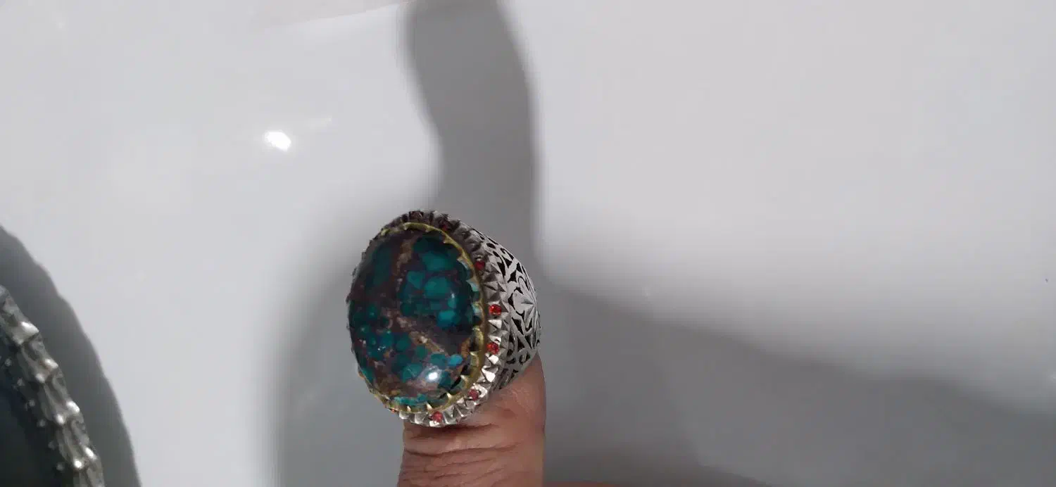 انگشتر فیروزه نیشابور|جواهرات|ساری, |دیوار