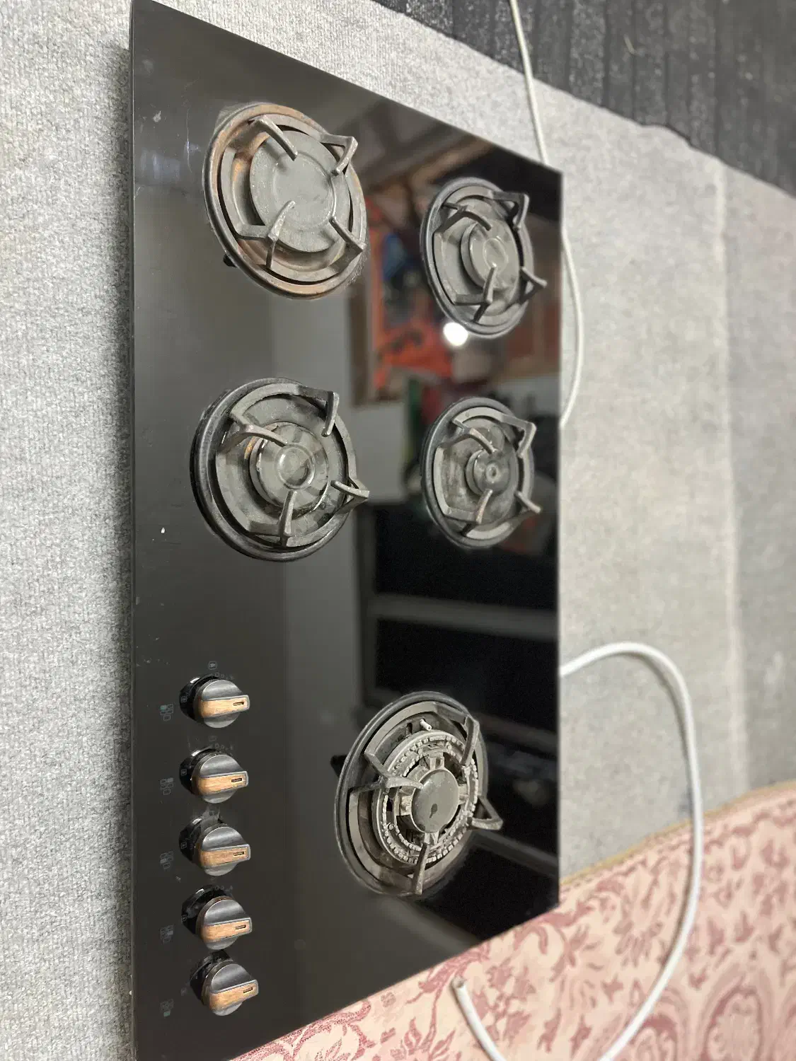 گاز صفحه ای شیشه ای|اجاق گاز و لوازم برقی پخت‌وپز|مینودشت, |دیوار