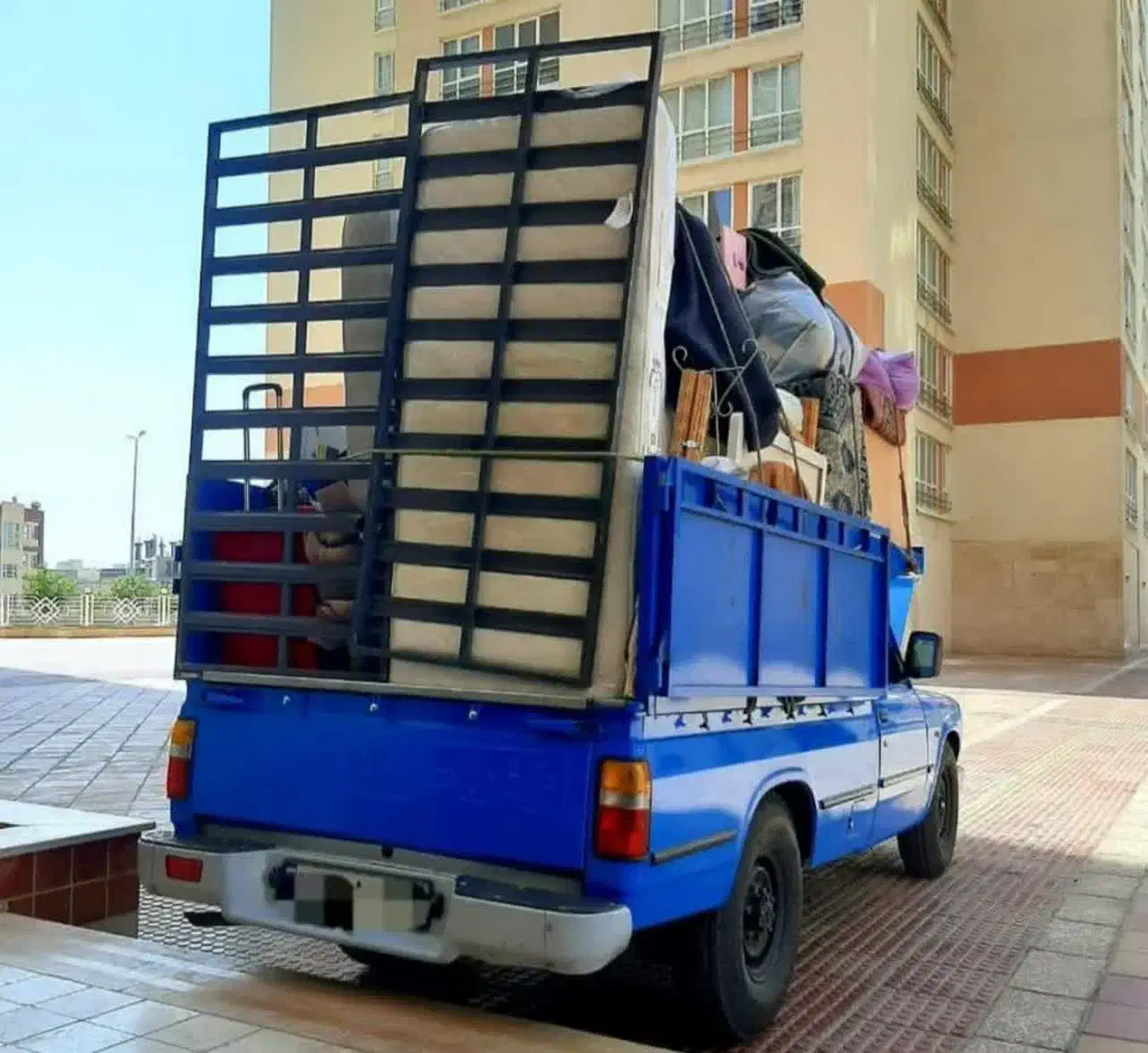 باربری حمل  اثاثیه منزل(با کارگر )  نیسان بار|خدمات حمل و نقل|قم, نیروگاه|دیوار