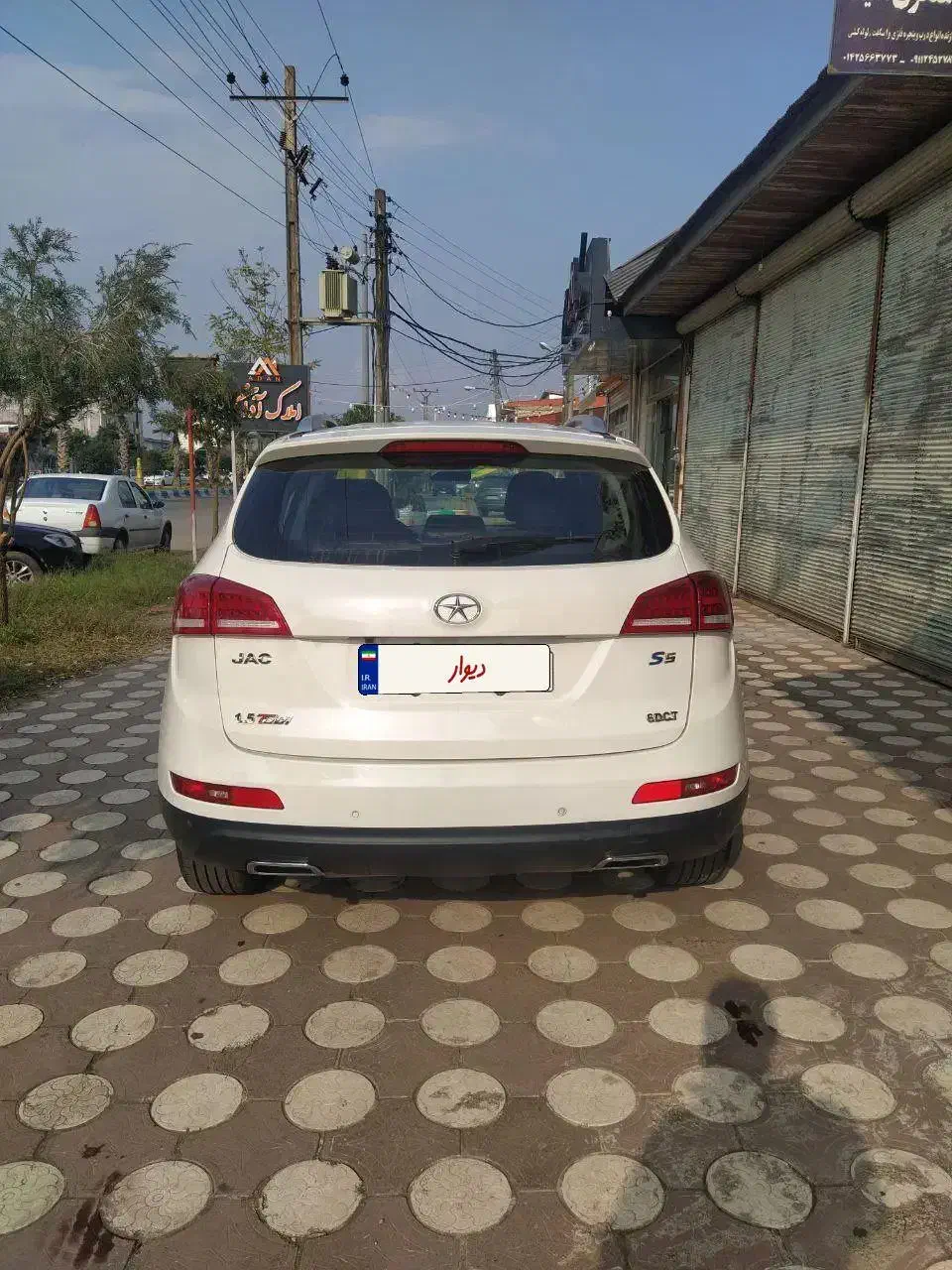 جک s5 نیوفیس، مدل ۴۰۲ ،سالم بدون خط و خال|خودرو سواری و وانت|لاهیجان, گلستان|دیوار