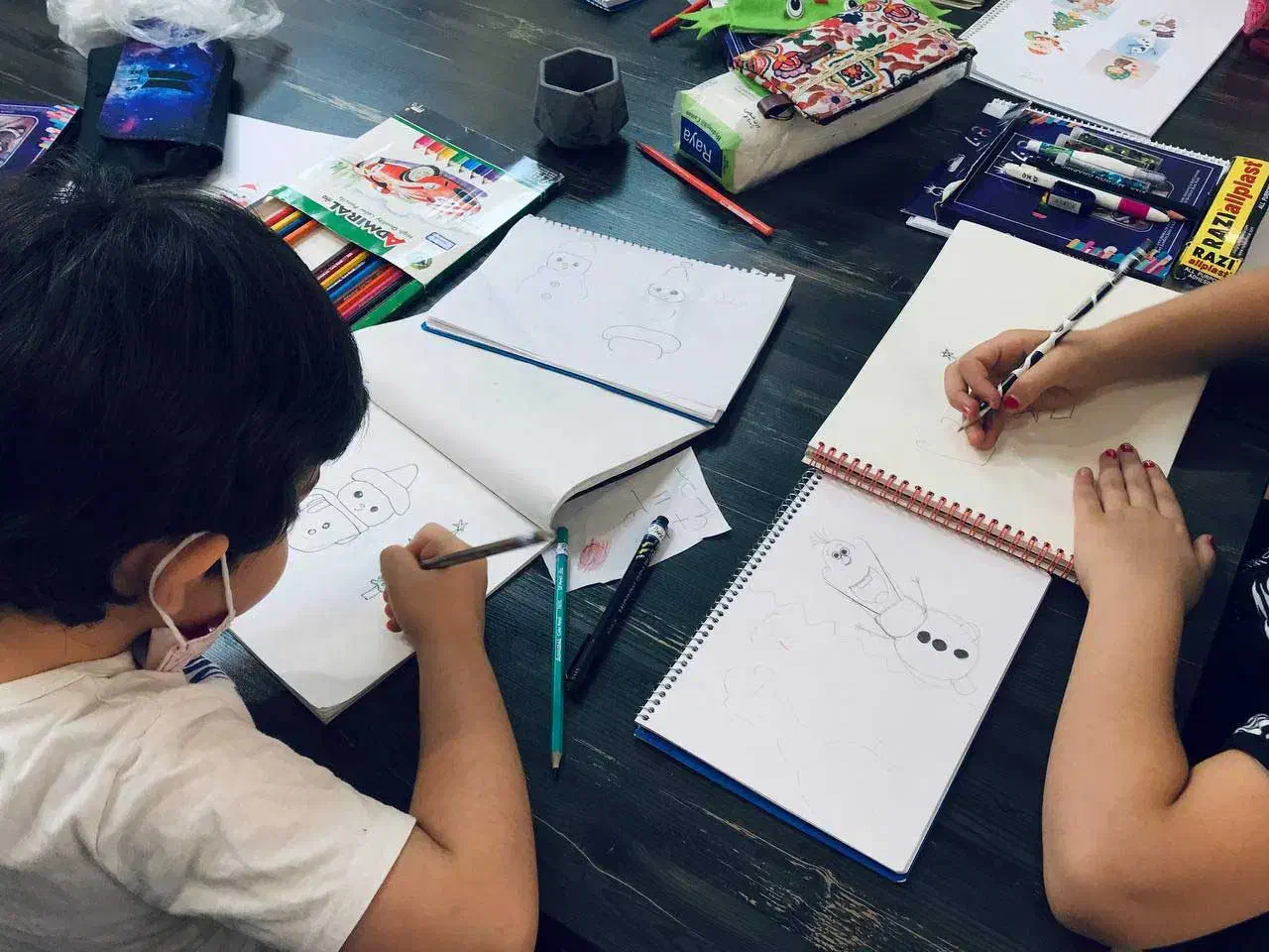 کلاس آموزش نقاشی کودکان (مبتدی تا حرفه‌ای)|خدمات آموزشی|مشهد, شهید فرامرز عباسی|دیوار