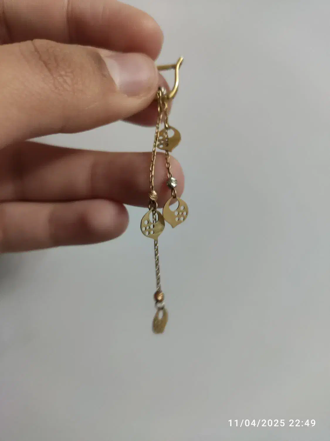 یک لنگه گوشواره آویز گمشده|جواهرات|همدان, |دیوار