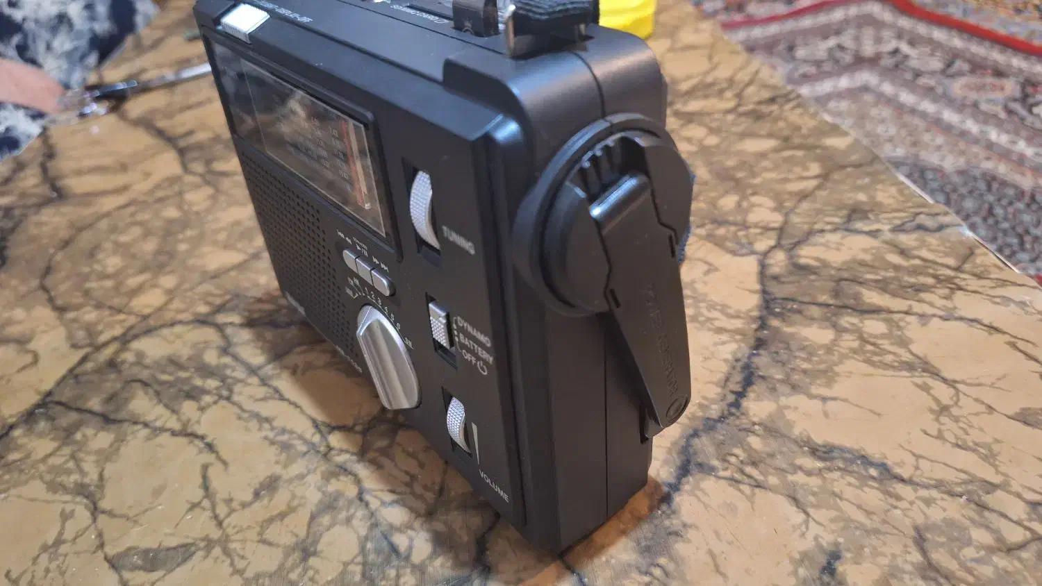 اسپیکر هندلی نو رادیو دار چراغ قوه مارشال|پخشکننده همراه|اردبیل, |دیوار