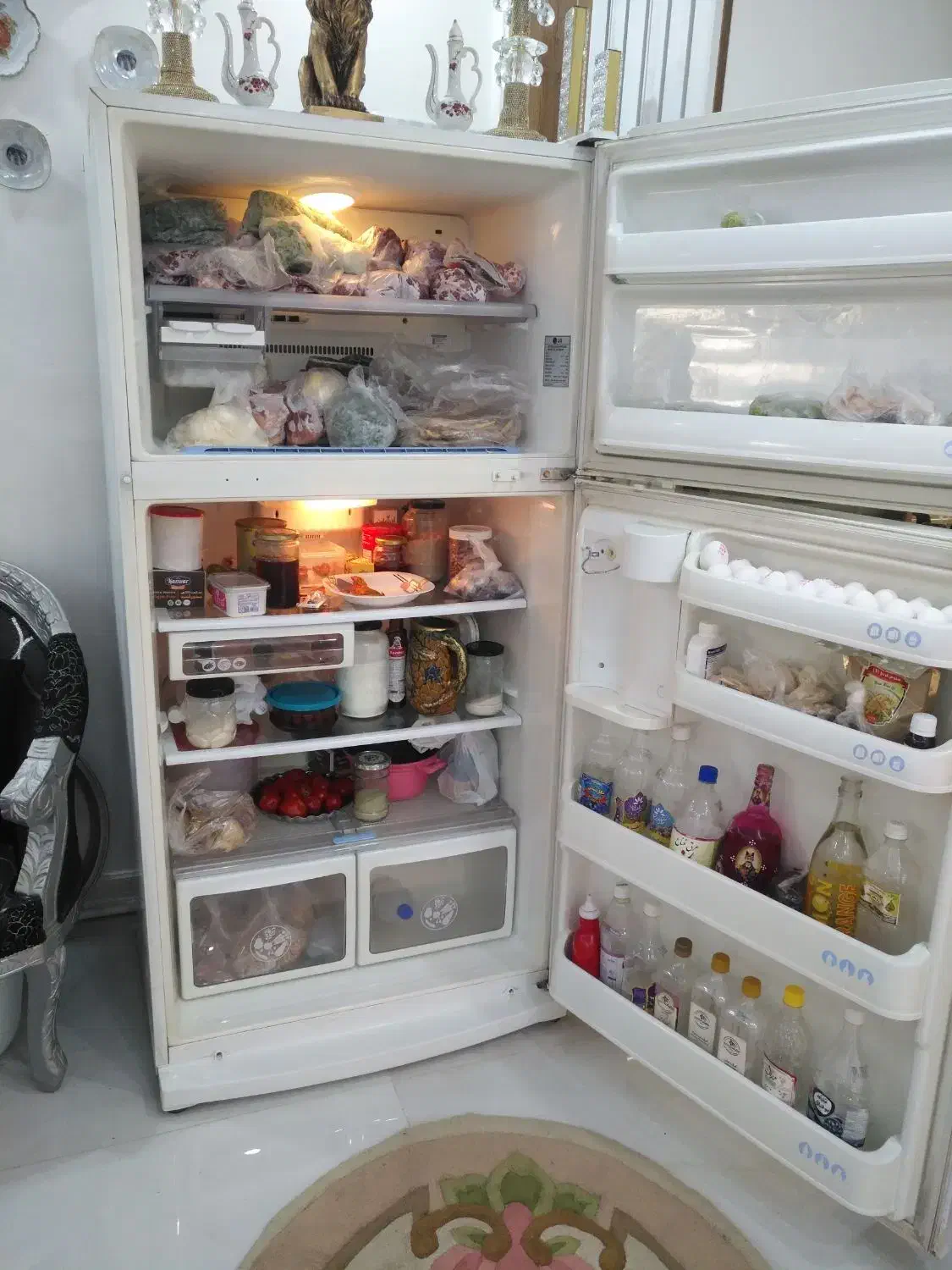 یخچال فریزر سایز بزرگ ال جی اصل کره|یخچال و فریزر|تهران, سلسبیل شمالی|دیوار