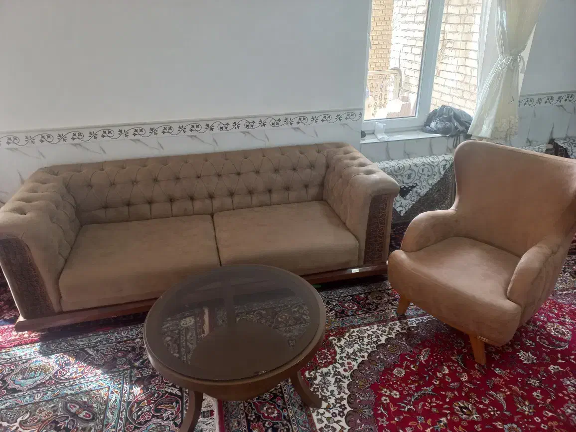 مبل راحتی (چستر)در حد|مبلمان خانگی و میز عسلی|قم, بکایی|دیوار