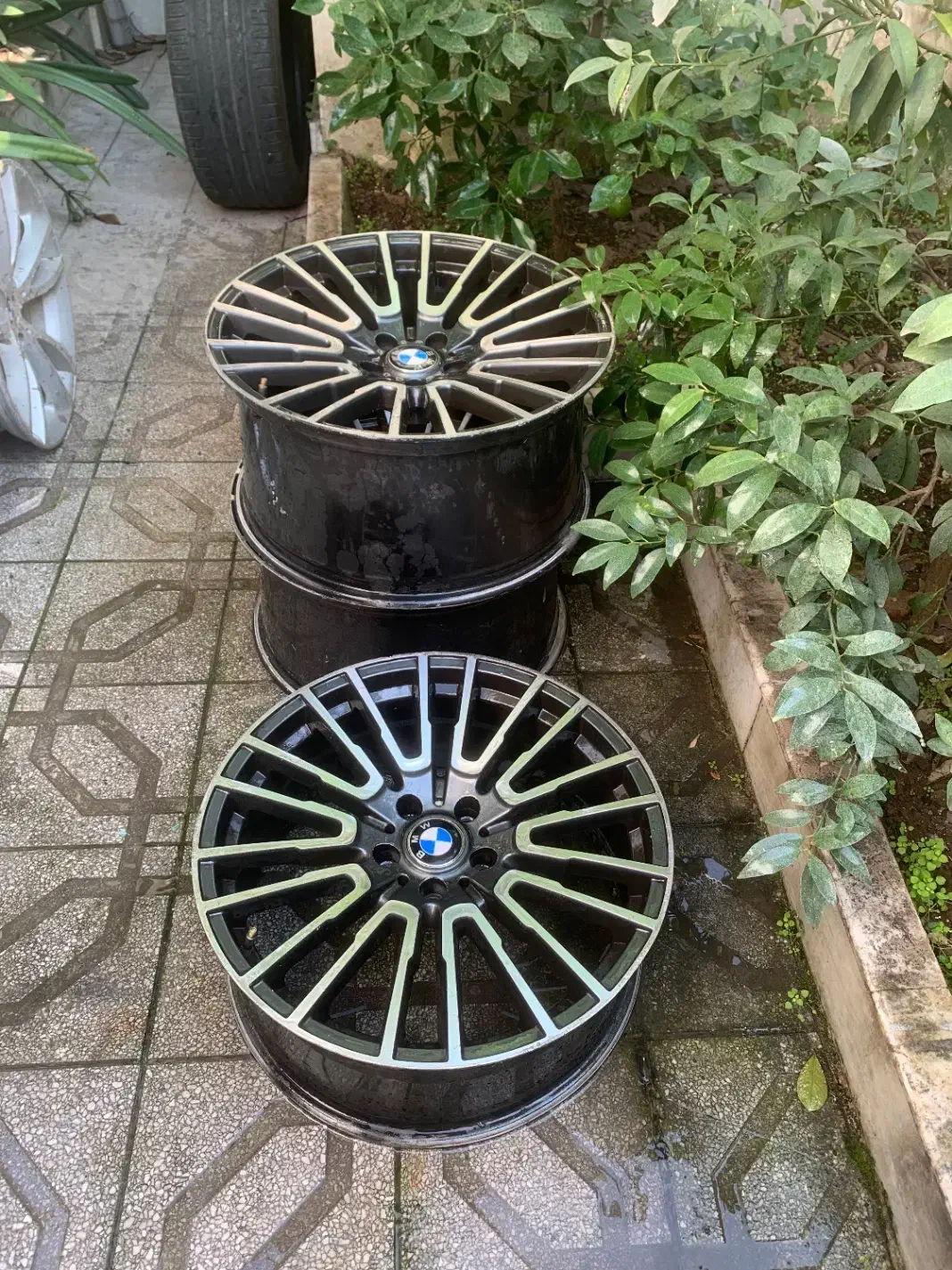 رینگ  BMW سایز ۲۰ اینچ دو سایز|قطعات یدکی و لوازم جانبی|لاهیجان, کوی خزر|دیوار