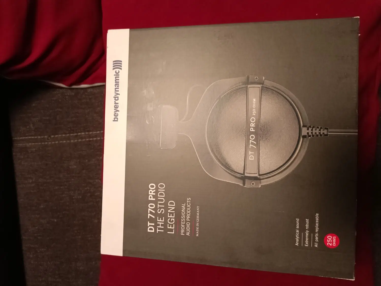 beyer dunamic 770 pro 250ohm هدفون|قطعات و لوازم جانبی رایانه|تهران, اختیاریه|دیوار