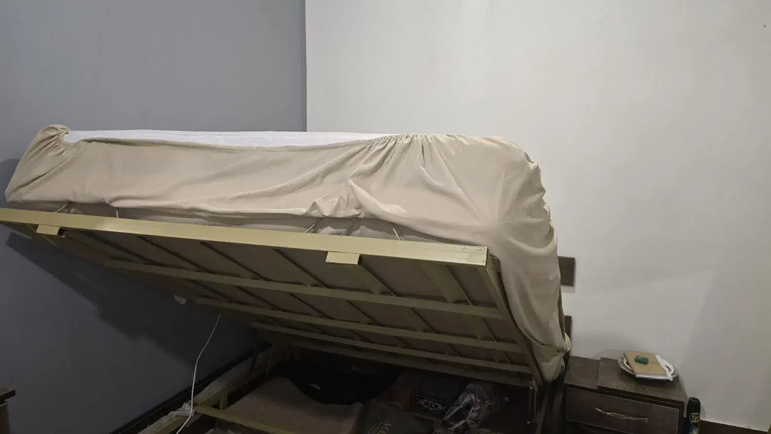 سرویس خواب کاملا نو با بهترین کیفیت|تخت و سرویس خواب|امیدیه, |دیوار