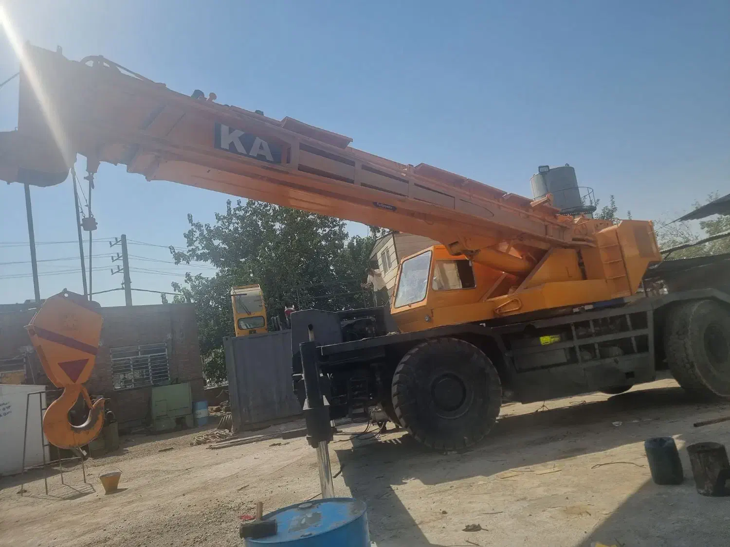 جرثقیل 50 تن  کاتو کارگاهی|خودرو سنگین|آبیک, |دیوار