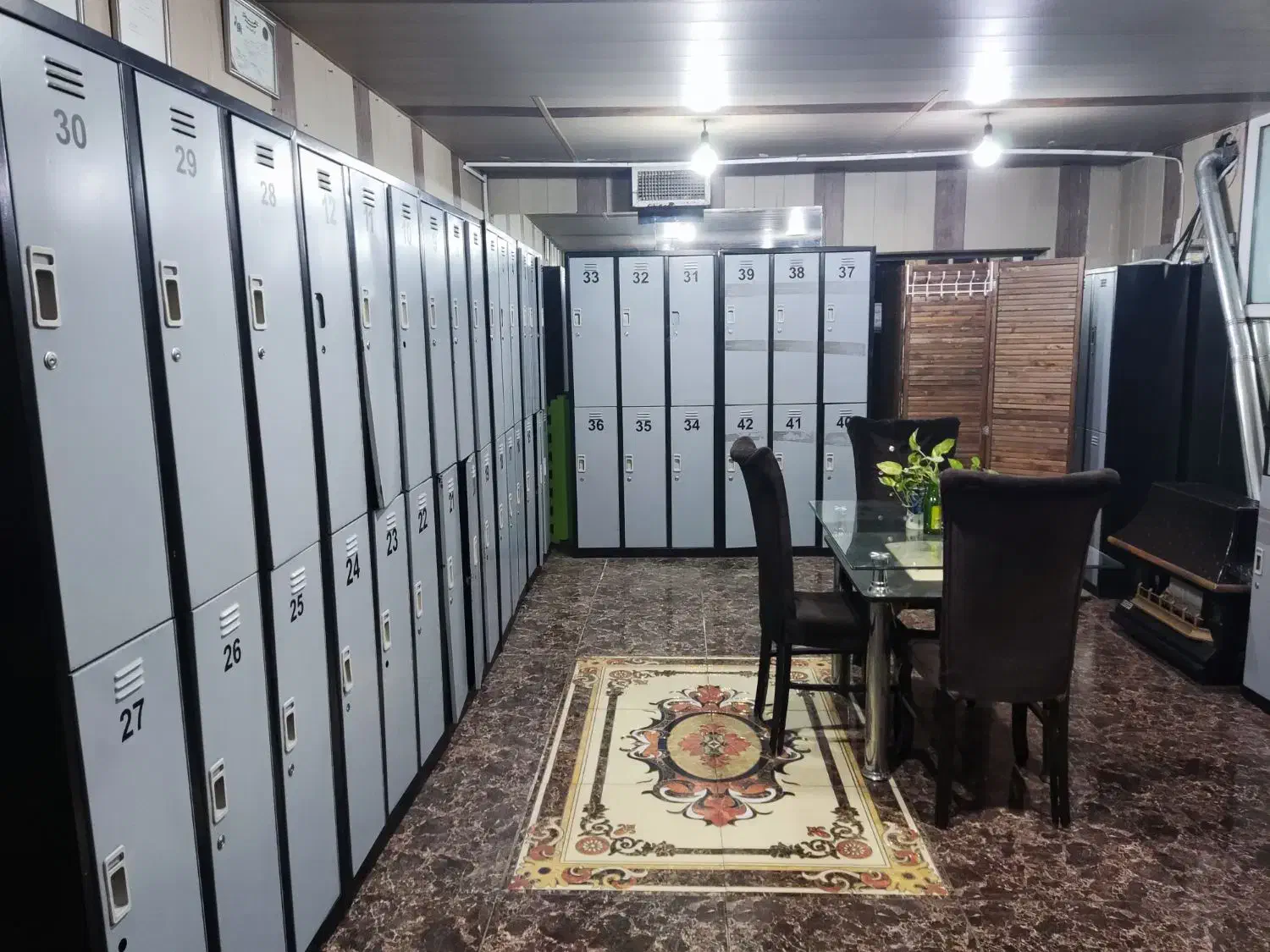 کمدفلزی باشگاهی پرسنلی کارگری اداری (رختکن) ۵۴عدد|جاکفشی، کمد، دراور|سمنان, |دیوار