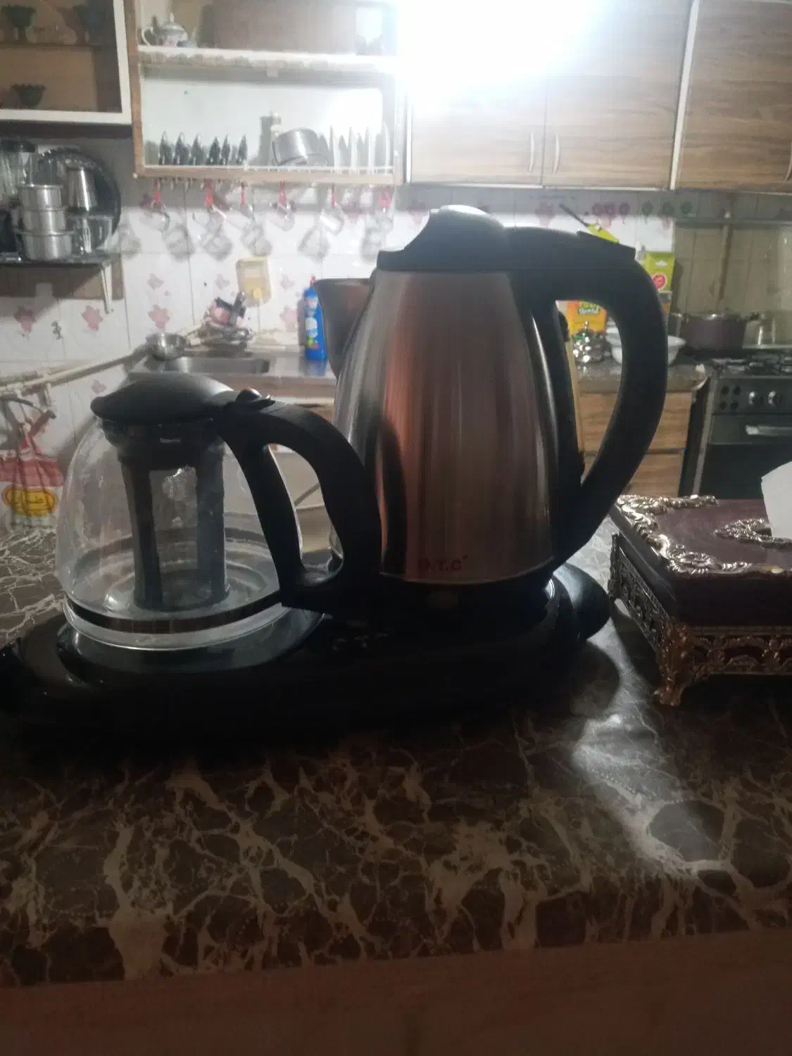 چای ساز|سماور، چایساز، قهوهساز|میان جلگه, |دیوار