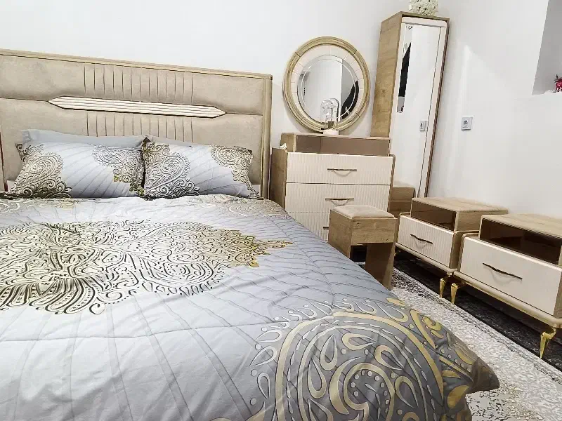 فروش سرویس تخت خواب دونفره نو|تخت و سرویس خواب|اندیمشک, |دیوار