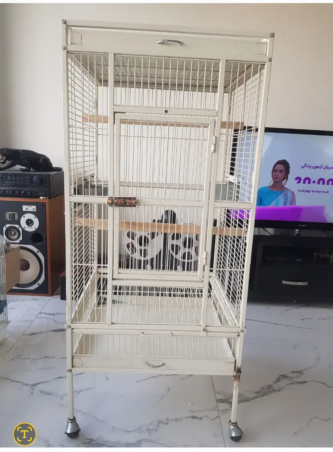 قفس بزرگ پرنده خارجی|لوازم جانبی حیوانات|اسلامشهر, شهرک واوان|دیوار